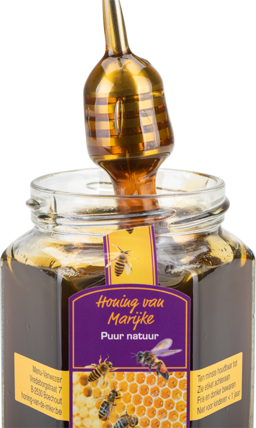 heidehoning met lepel